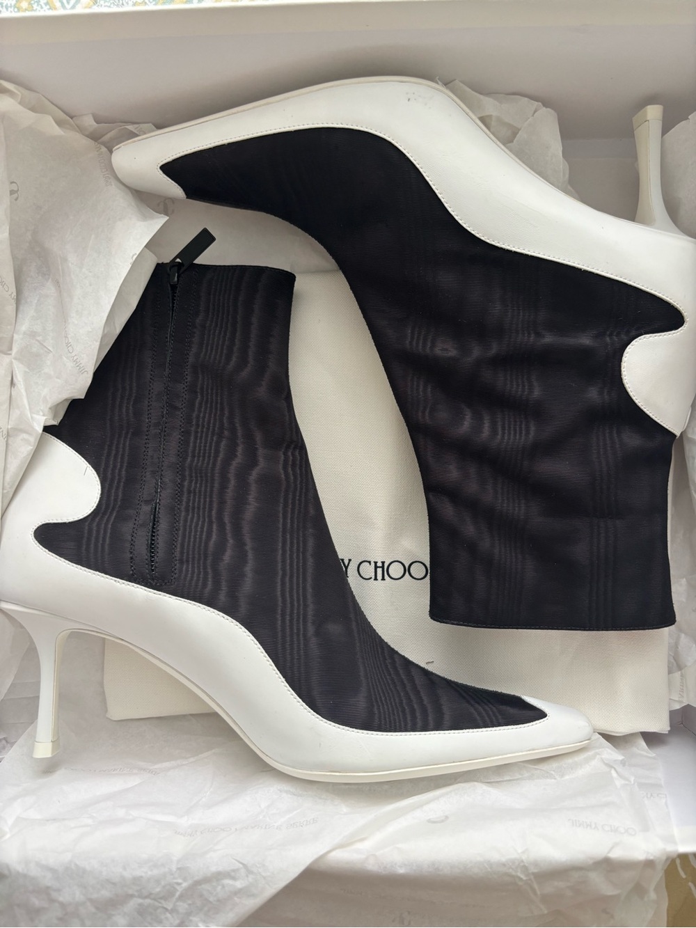 Jimmy Choo /Marine Serre Ankle Boots size 38